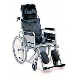 Recliner Wheelchair with or without commode